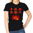 Warlock Set Dice - Womens T-Shirts RIPT Apparel Small / Black