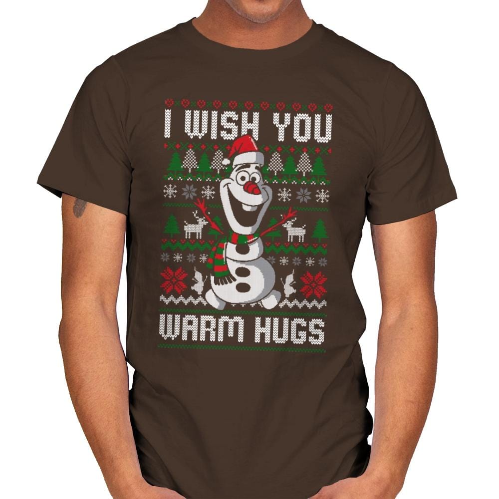 Warm Hugs! - Mens T-Shirts RIPT Apparel Small / Dark Chocolate