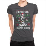 Warm Hugs! - Womens Premium T-Shirts RIPT Apparel Small / Heavy Metal