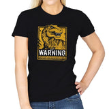 Warning: Carnivore - Womens T-Shirts RIPT Apparel Small / Black