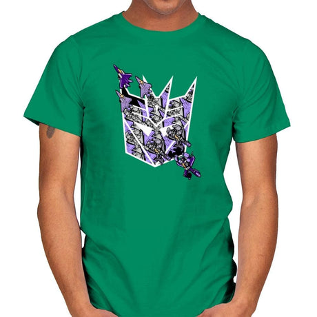 Warper Tessellation - 80s Blaarg - Mens T-Shirts RIPT Apparel Small / Kelly Green