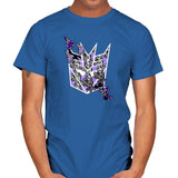 Warper Tessellation - 80s Blaarg - Mens T-Shirts RIPT Apparel Small / Royal
