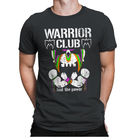 WARRIOR CLUB Exclusive - Mens Premium T-Shirts RIPT Apparel Small / Heavy Metal
