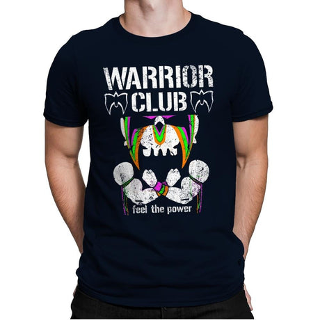 WARRIOR CLUB Exclusive - Mens Premium T-Shirts RIPT Apparel Small / Midnight Navy