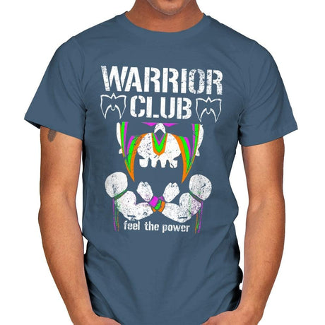 WARRIOR CLUB Exclusive - Mens T-Shirts RIPT Apparel Small / Indigo Blue