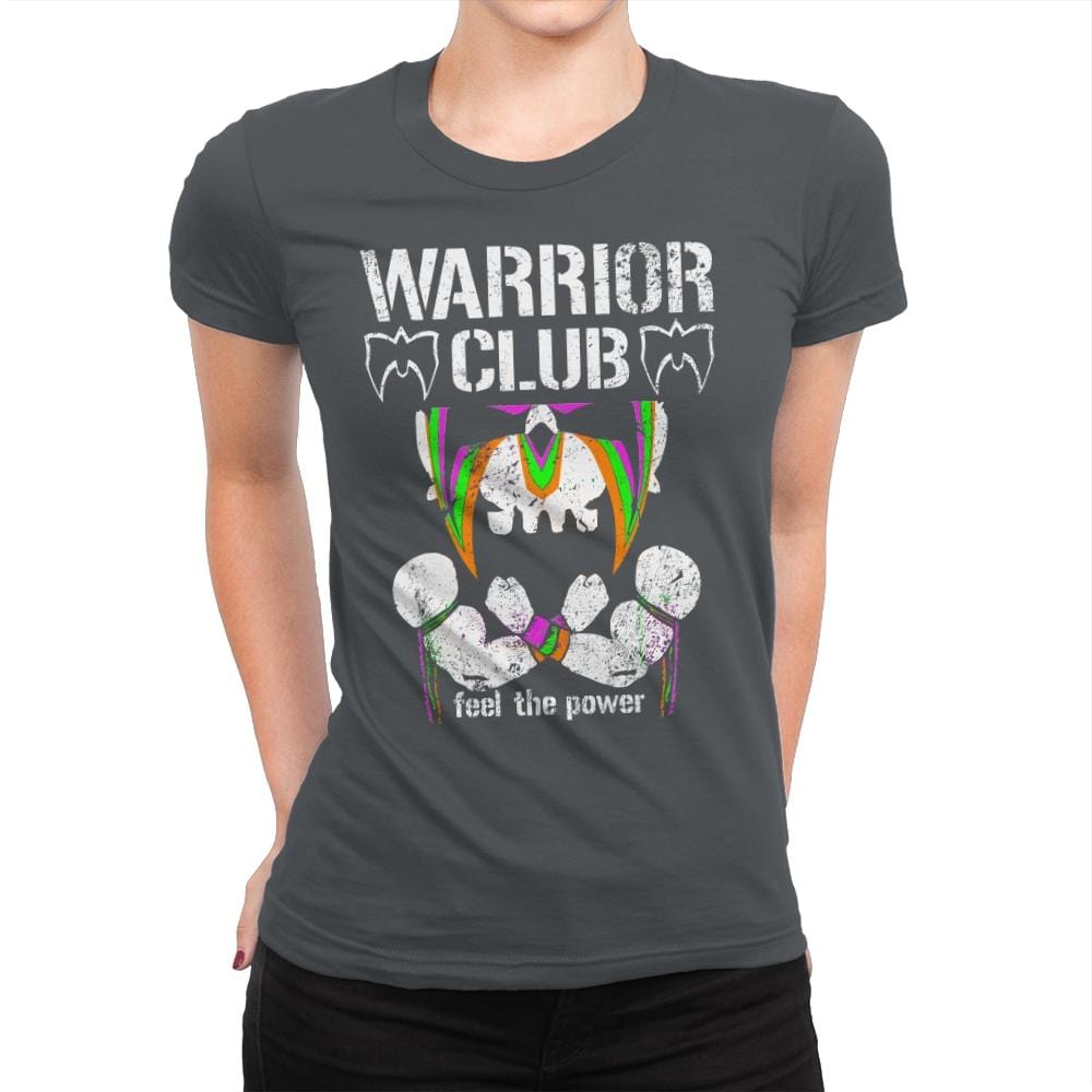 WARRIOR CLUB Exclusive - Womens Premium T-Shirts RIPT Apparel Small / Heavy Metal