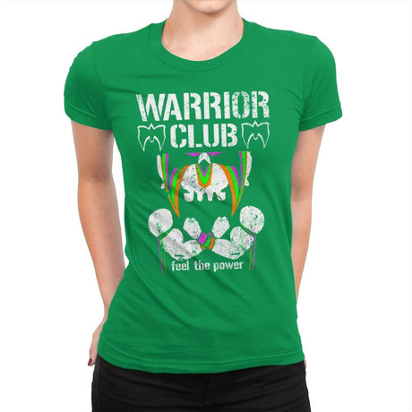 WARRIOR CLUB Exclusive - Womens Premium T-Shirts RIPT Apparel Small / Kelly Green