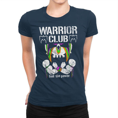 WARRIOR CLUB Exclusive - Womens Premium T-Shirts RIPT Apparel Small / Midnight Navy