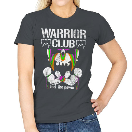 WARRIOR CLUB Exclusive - Womens T-Shirts RIPT Apparel Small / Charcoal