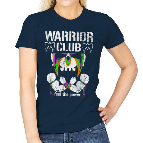 WARRIOR CLUB Exclusive - Womens T-Shirts RIPT Apparel Small / Navy
