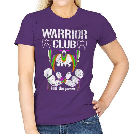 WARRIOR CLUB Exclusive - Womens T-Shirts RIPT Apparel Small / Purple