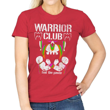 WARRIOR CLUB Exclusive - Womens T-Shirts RIPT Apparel Small / Red