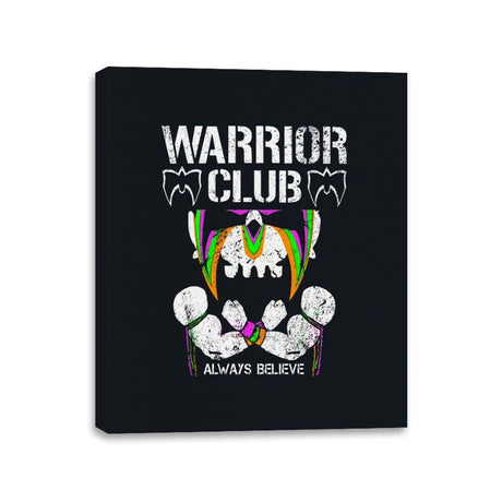 Warrior Club Forever - Canvas Wraps Canvas Wraps RIPT Apparel 11x14 / Black