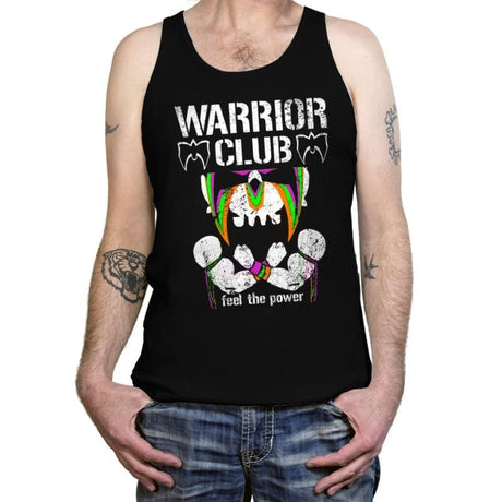 Warrior Club - Tanktop Tanktop RIPT Apparel X-Small / Black