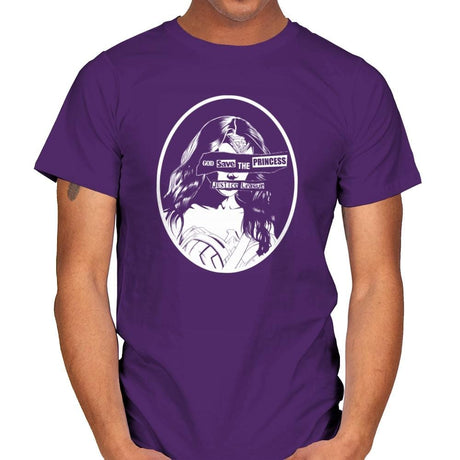 Warrior Princess Exclusive - Wonderful Justice - Mens T-Shirts RIPT Apparel Small / Purple