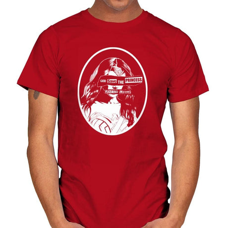 Warrior Princess Exclusive - Wonderful Justice - Mens T-Shirts RIPT Apparel Small / Red