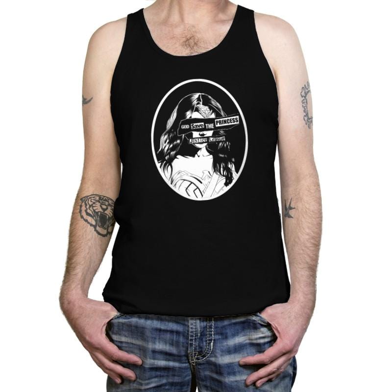 Warrior Princess Exclusive - Wonderful Justice - Tanktop Tanktop RIPT Apparel