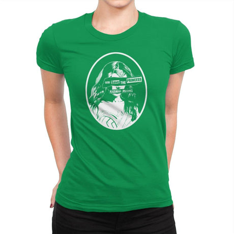 Warrior Princess Exclusive - Wonderful Justice - Womens Premium T-Shirts RIPT Apparel Small / Kelly Green