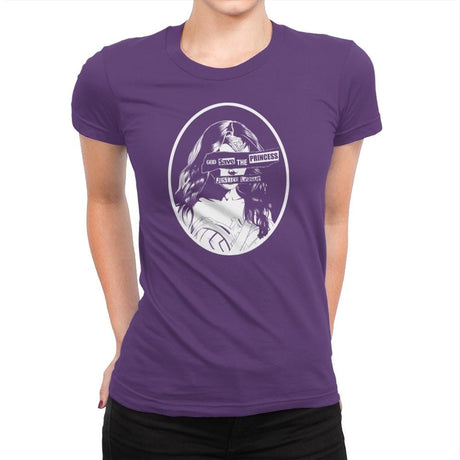 Warrior Princess Exclusive - Wonderful Justice - Womens Premium T-Shirts RIPT Apparel Small / Purple Rush