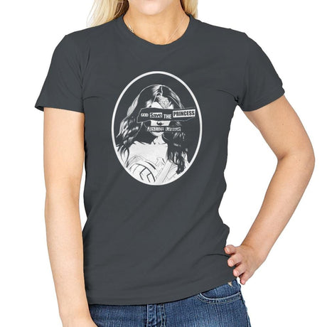 Warrior Princess Exclusive - Wonderful Justice - Womens T-Shirts RIPT Apparel Small / Charcoal