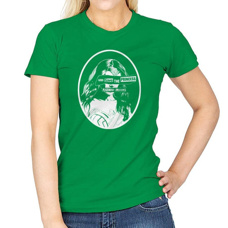 Warrior Princess Exclusive - Wonderful Justice - Womens T-Shirts RIPT Apparel Small / Irish Green