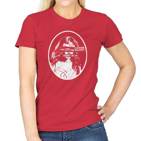 Warrior Princess Exclusive - Wonderful Justice - Womens T-Shirts RIPT Apparel Small / Red