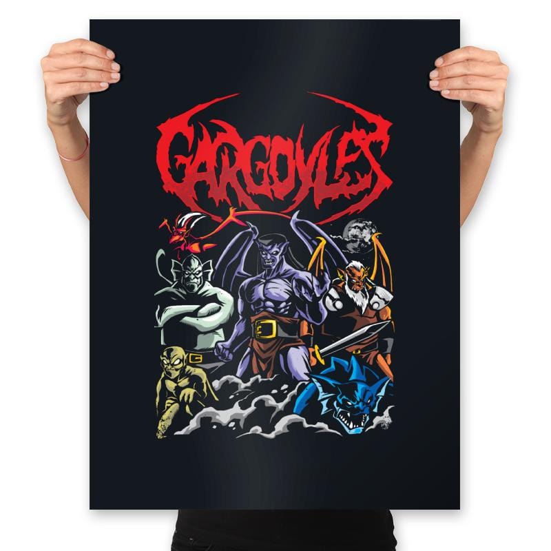 Warriors by Night - Prints Posters RIPT Apparel 18x24 / Black