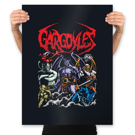 Warriors by Night - Prints Posters RIPT Apparel 18x24 / Black