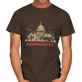 Washington B.C. - Mens T-Shirts RIPT Apparel Small / Dark Chocolate