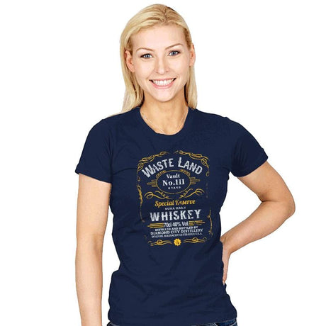 Wasteland Whiskey - Womens T-Shirts RIPT Apparel
