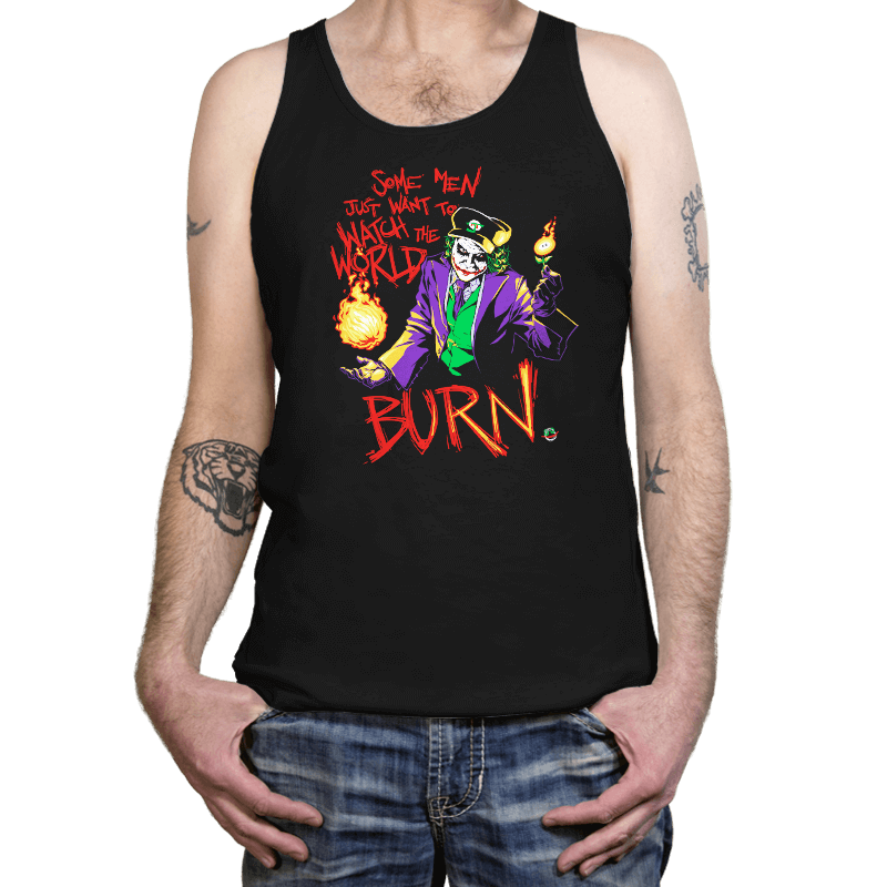 Watch The World Burn Exclusive - Tanktop Tanktop RIPT Apparel