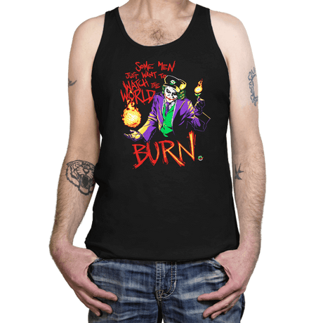 Watch The World Burn Exclusive - Tanktop Tanktop RIPT Apparel