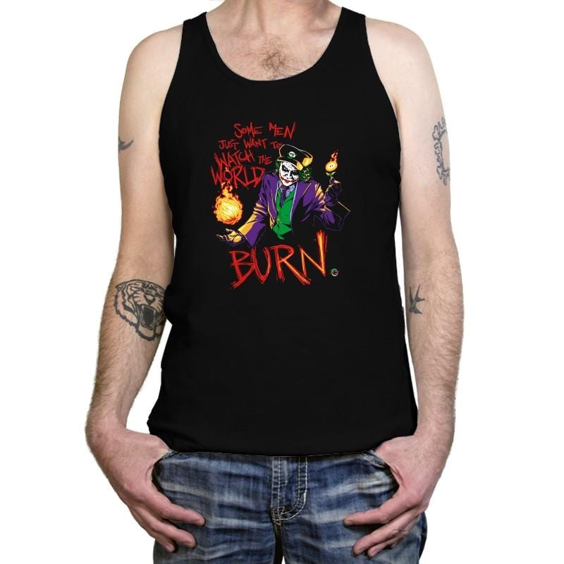 Watch The World Burn Exclusive - Tanktop Tanktop RIPT Apparel