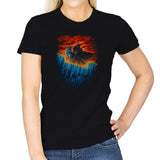 Watchers of the Wall - Pop Impressionism - Womens T-Shirts RIPT Apparel Small / Black