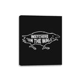 Watchers on the wall - Canvas Wraps Canvas Wraps RIPT Apparel 8x10 / Black