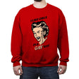 Way Gay - Crew Neck Sweatshirt Crew Neck Sweatshirt RIPT Apparel Small / Red