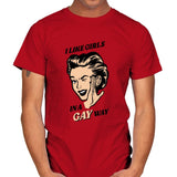 Way Gay - Mens T-Shirts RIPT Apparel Small / Red