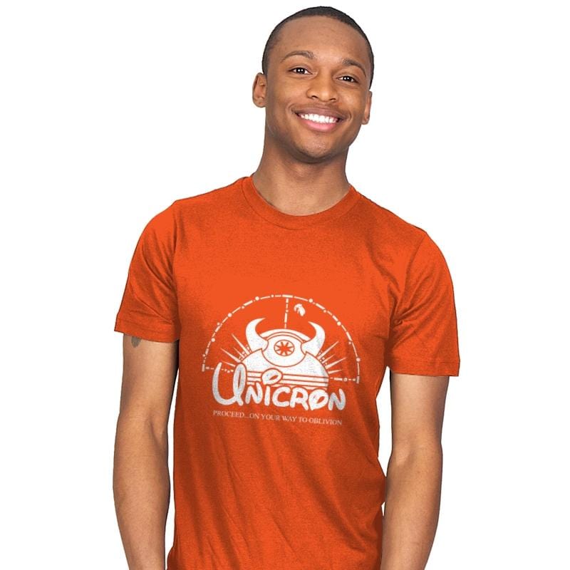 Way to Oblivion - Mens T-Shirts RIPT Apparel Small / Orange