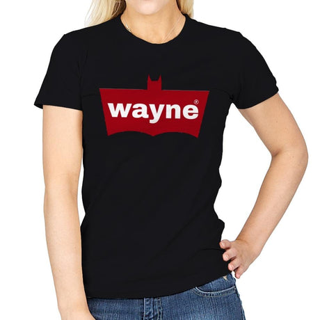 WAYNE - Womens T-Shirts RIPT Apparel Small / Black