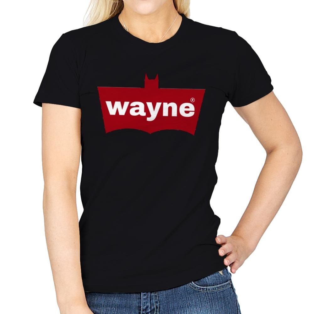 WAYNE - Womens T-Shirts RIPT Apparel Small / Black