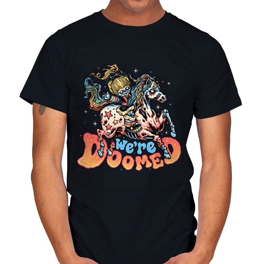 We are Doomed - Mens T-Shirts RIPT Apparel Small / Black