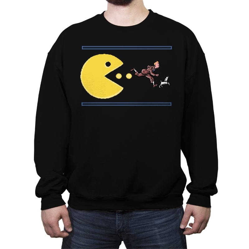 We are not Ghosts - Crew Neck Sweatshirt Crew Neck Sweatshirt RIPT Apparel Small / Black