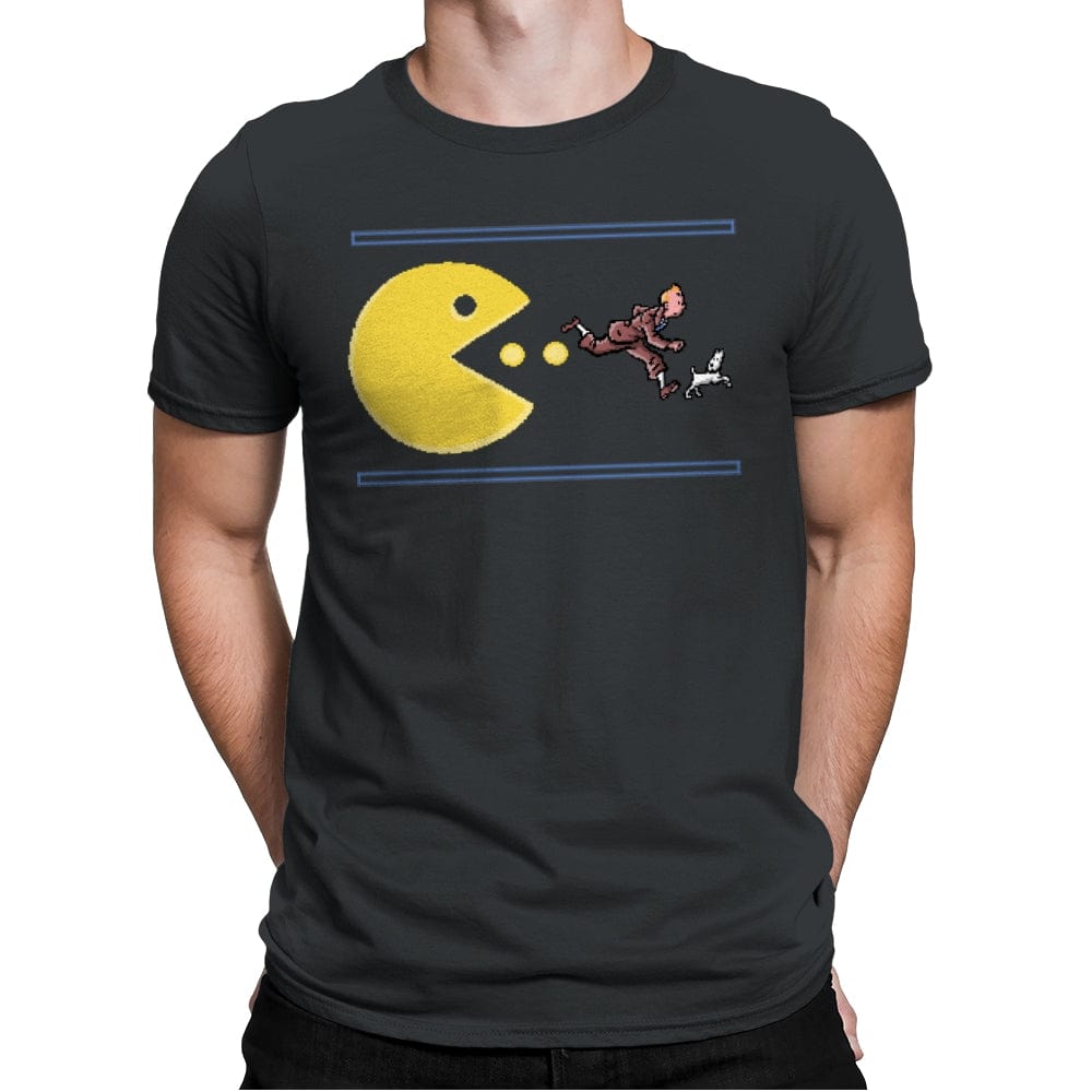 We are not Ghosts - Mens Premium T-Shirts RIPT Apparel Small / Heavy Metal