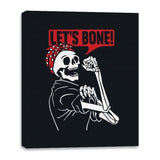 We Bone This - Canvas Wraps Canvas Wraps RIPT Apparel 16x20 / Black