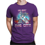 We Built This City! Exclusive - Mens Premium T-Shirts RIPT Apparel Small / Purple Rush