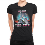 We Built This City! Exclusive - Womens Premium T-Shirts RIPT Apparel Small / Black