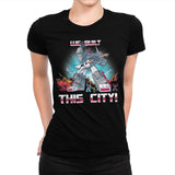 We Built This City! Exclusive - Womens Premium T-Shirts RIPT Apparel Small / Indigo