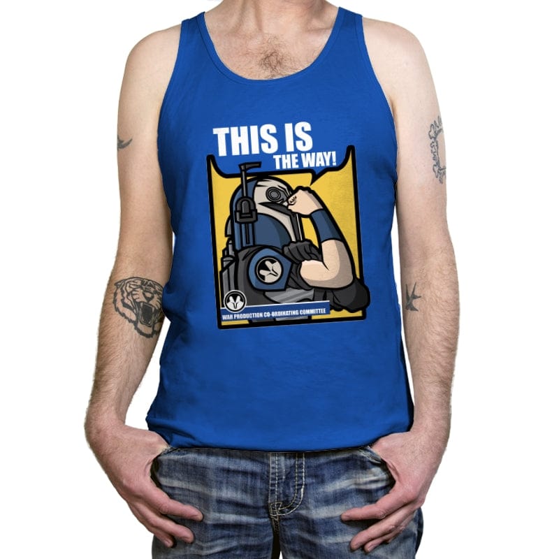 We Can Do It This Way - Tanktop Tanktop RIPT Apparel X-Small / True Royal