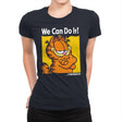 We Can Do It Tomorrow - Womens Premium T-Shirts RIPT Apparel Small / Midnight Navy