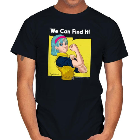 We Can Find It! - Kamehameha Tees - Mens T-Shirts RIPT Apparel Small / Black
